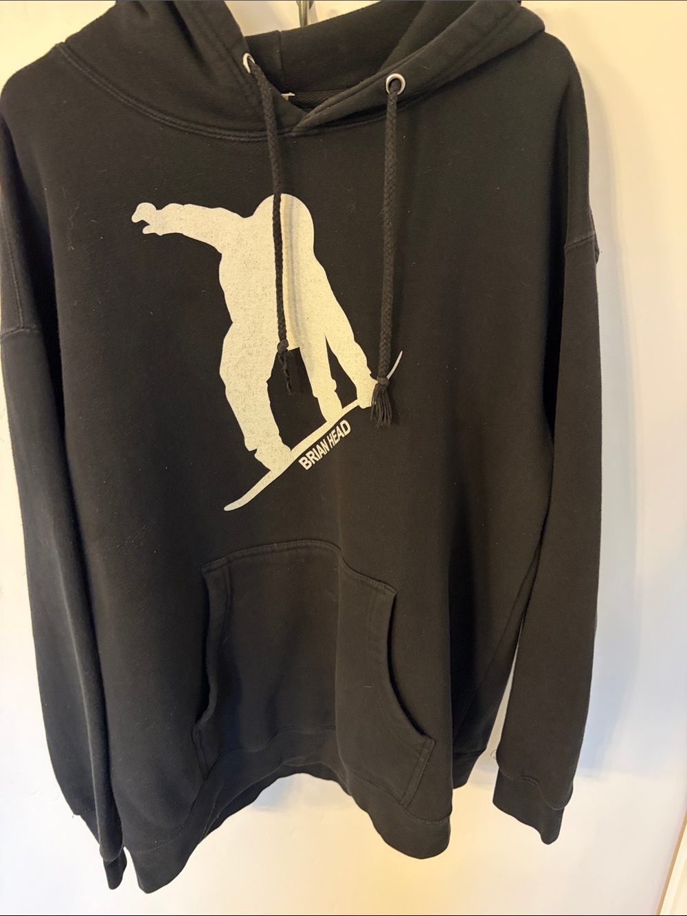 Hoodie Black Brainhead Graphic Pullover Hoodie